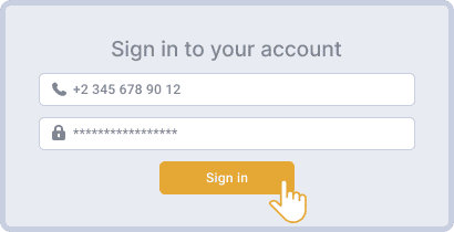Enter your login information